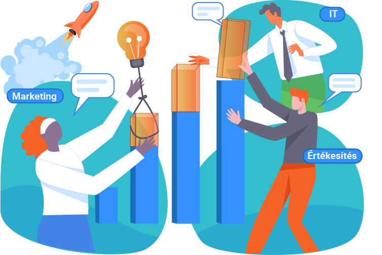 A Meestory serkenti a részlegek közötti kommunikációt, ami innovációhoz és magasabb termelékenységhez vezethet.